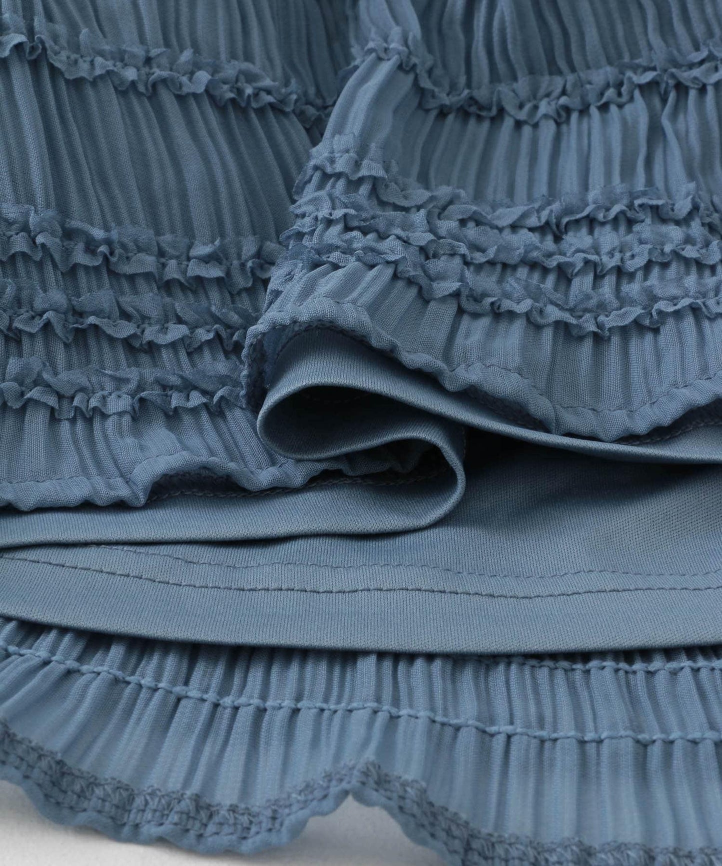 A字荷葉邊半身裙