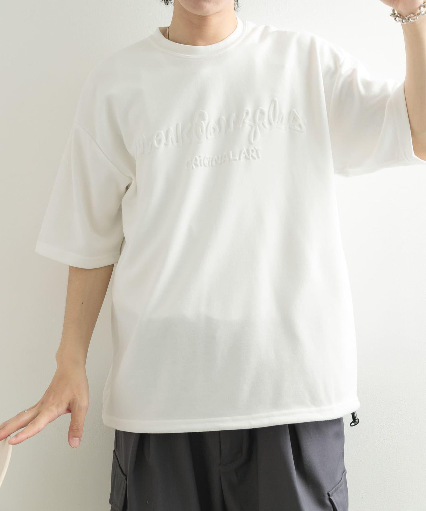 Mark Gonzales 印花圓領抽繩T恤