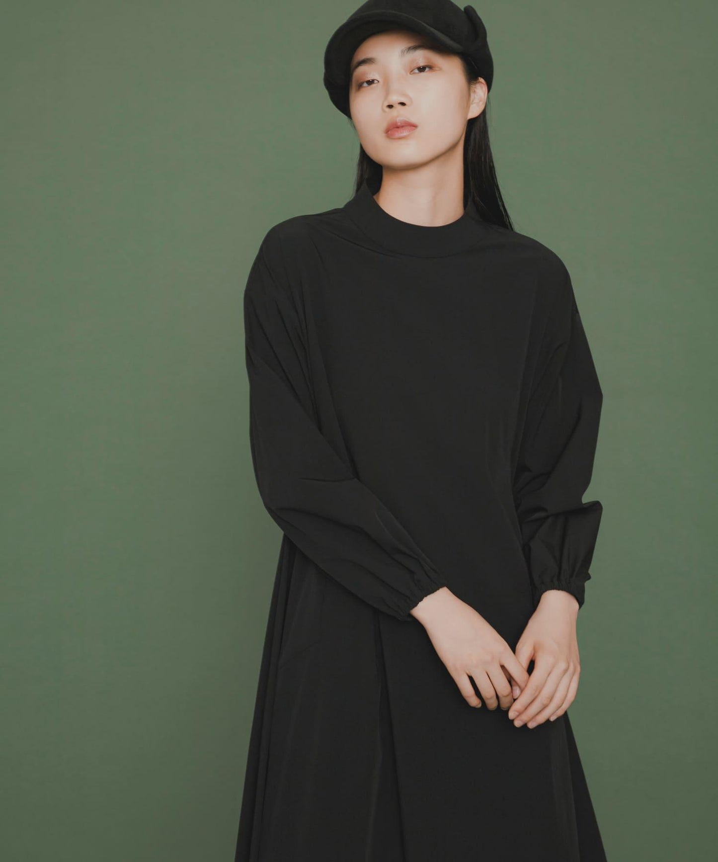 Uiscel 4向彈力帳篷廓形連衣裙