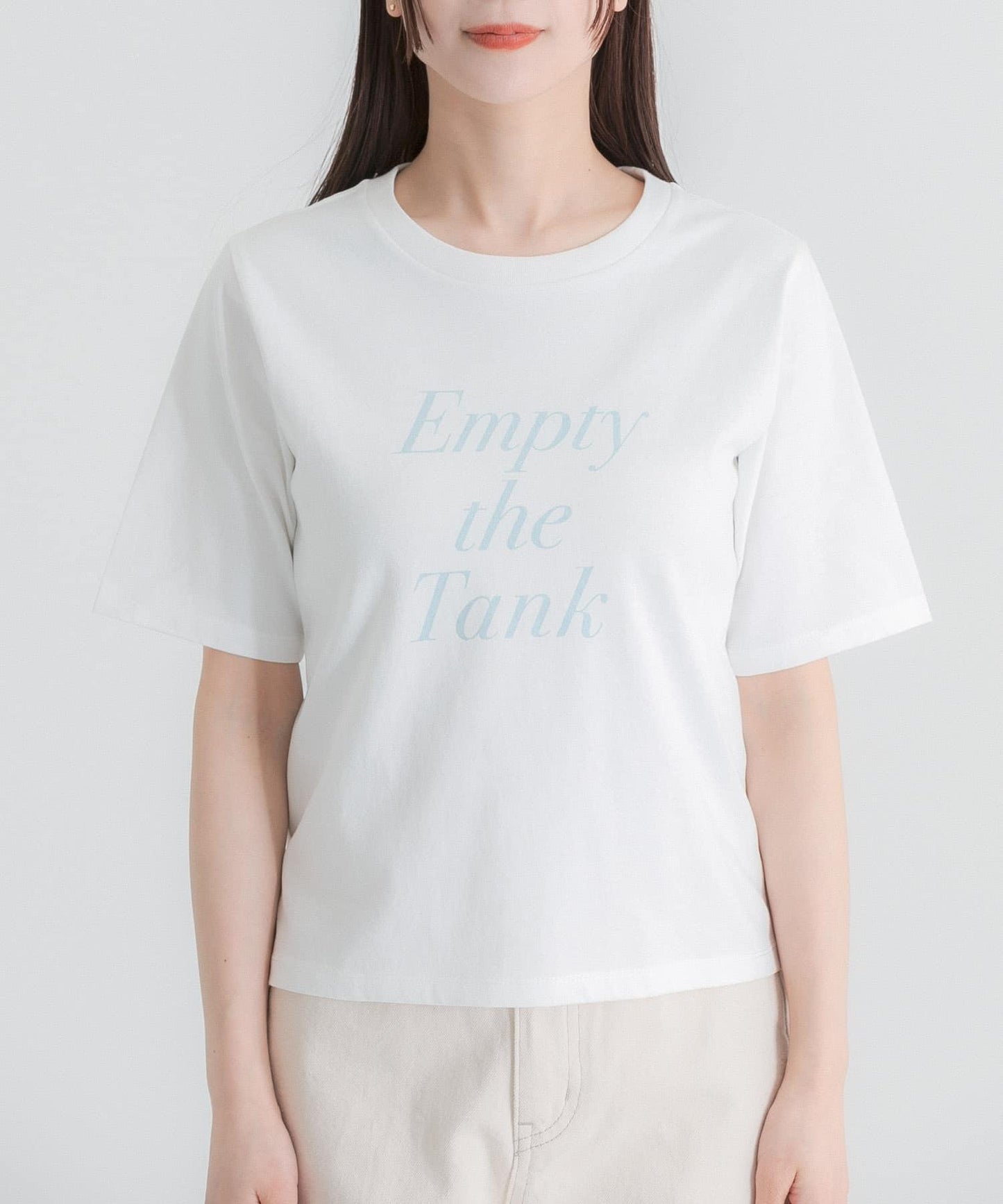 圖案五分袖緊身T恤