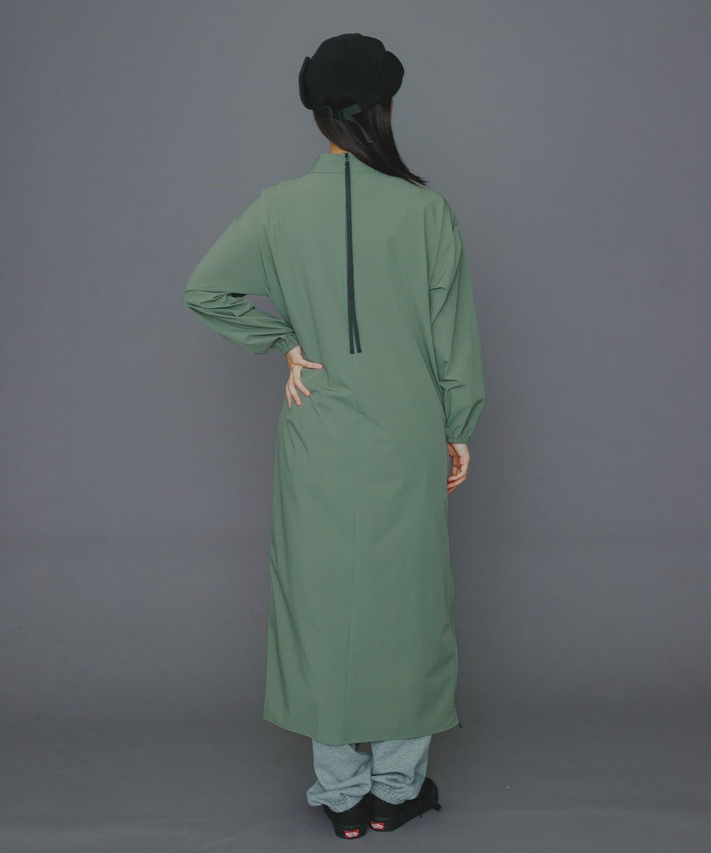 Uiscel 4向彈力帳篷廓形連衣裙