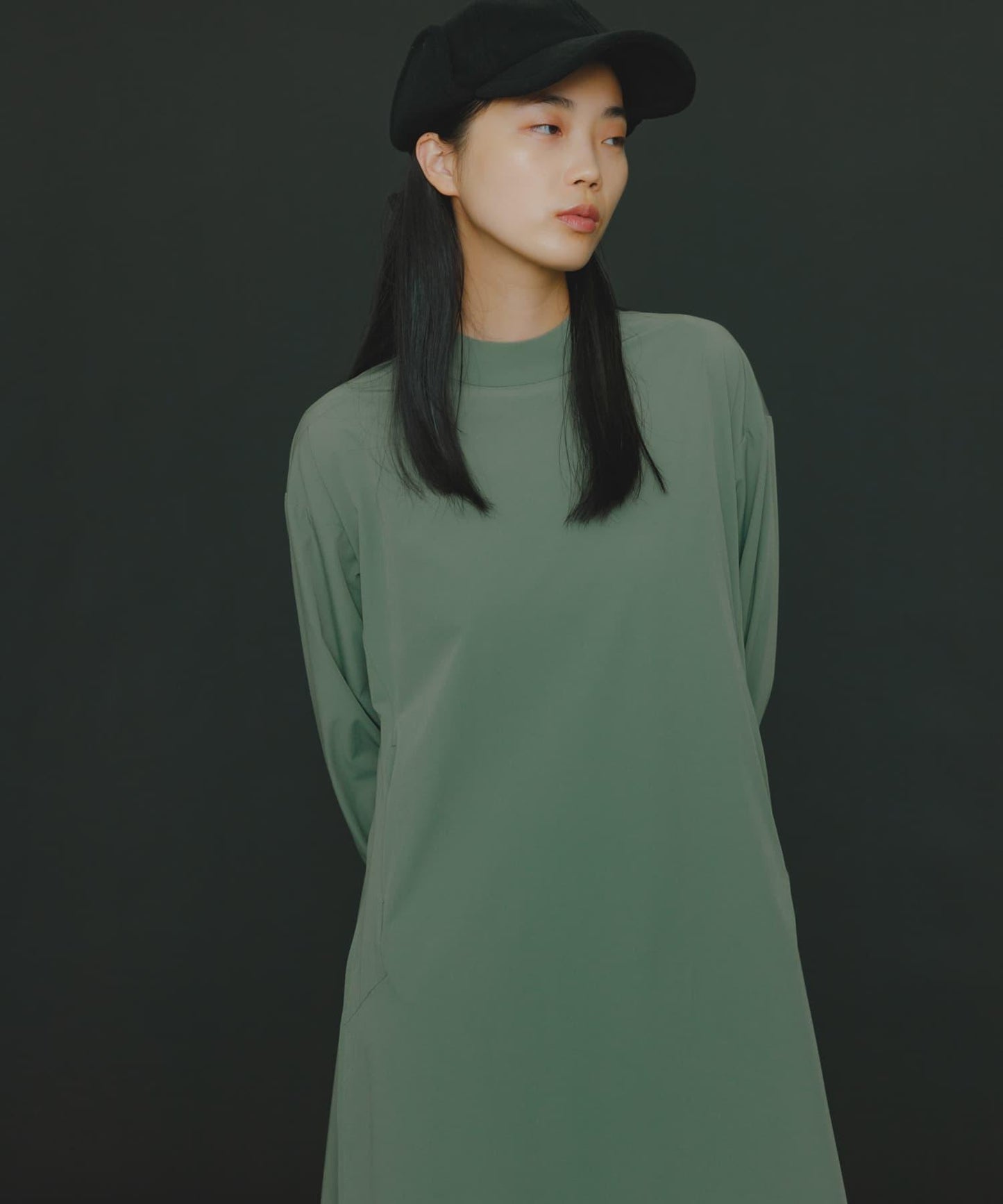 Uiscel 4向彈力帳篷廓形連衣裙