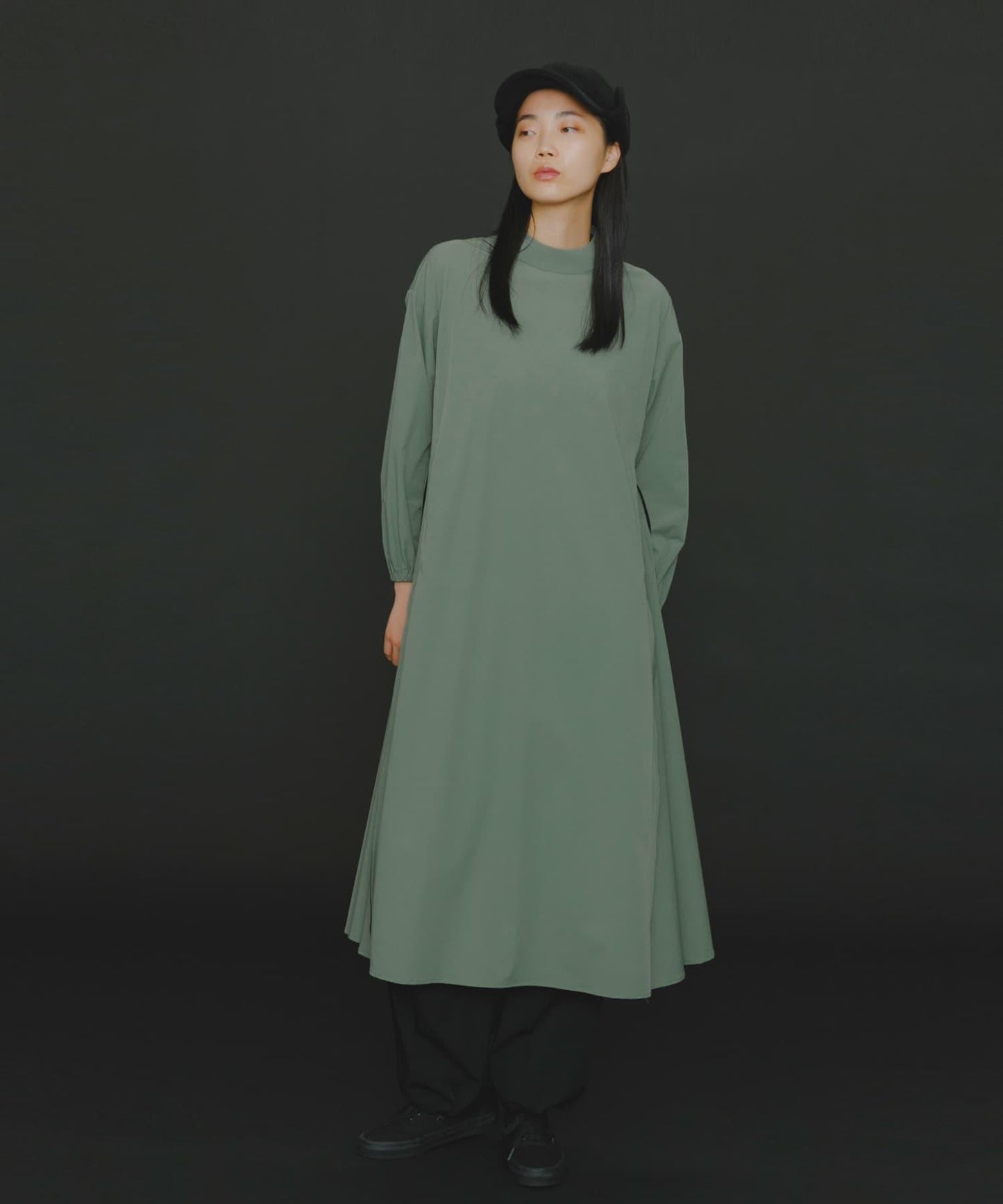 Uiscel 4向彈力帳篷廓形連衣裙