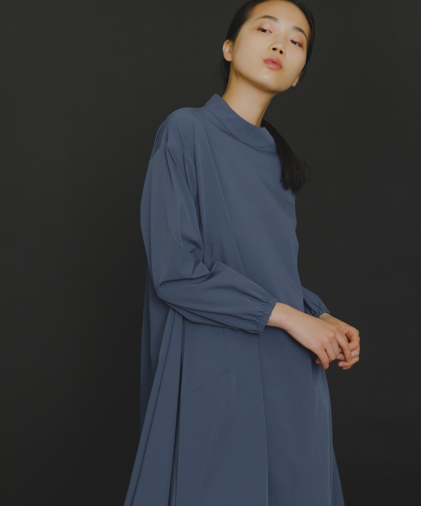 Uiscel 4向彈力帳篷廓形連衣裙