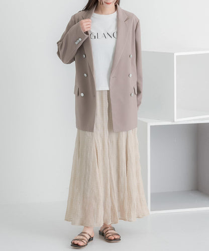 圖案五分袖緊身T恤