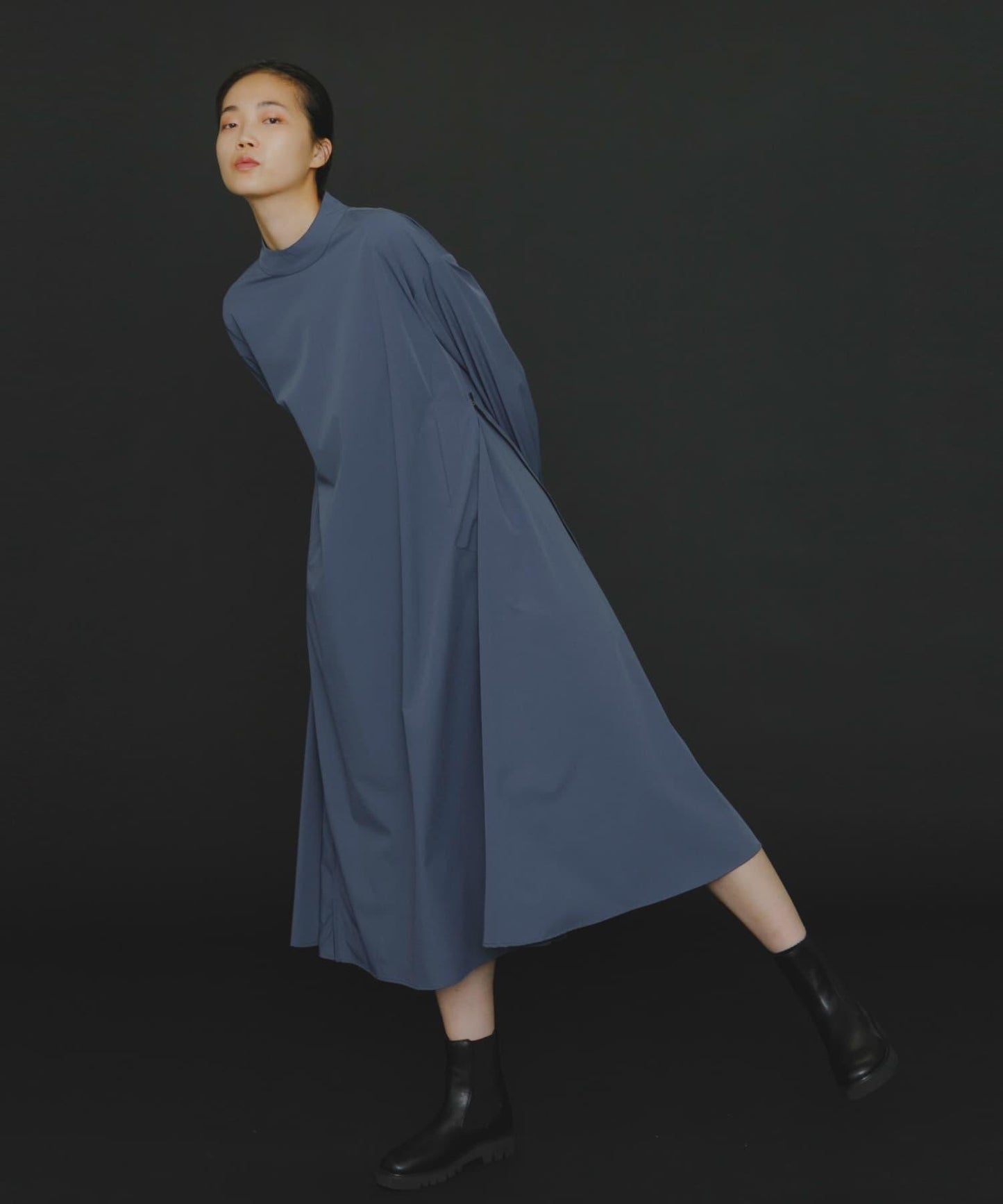 Uiscel 4向彈力帳篷廓形連衣裙