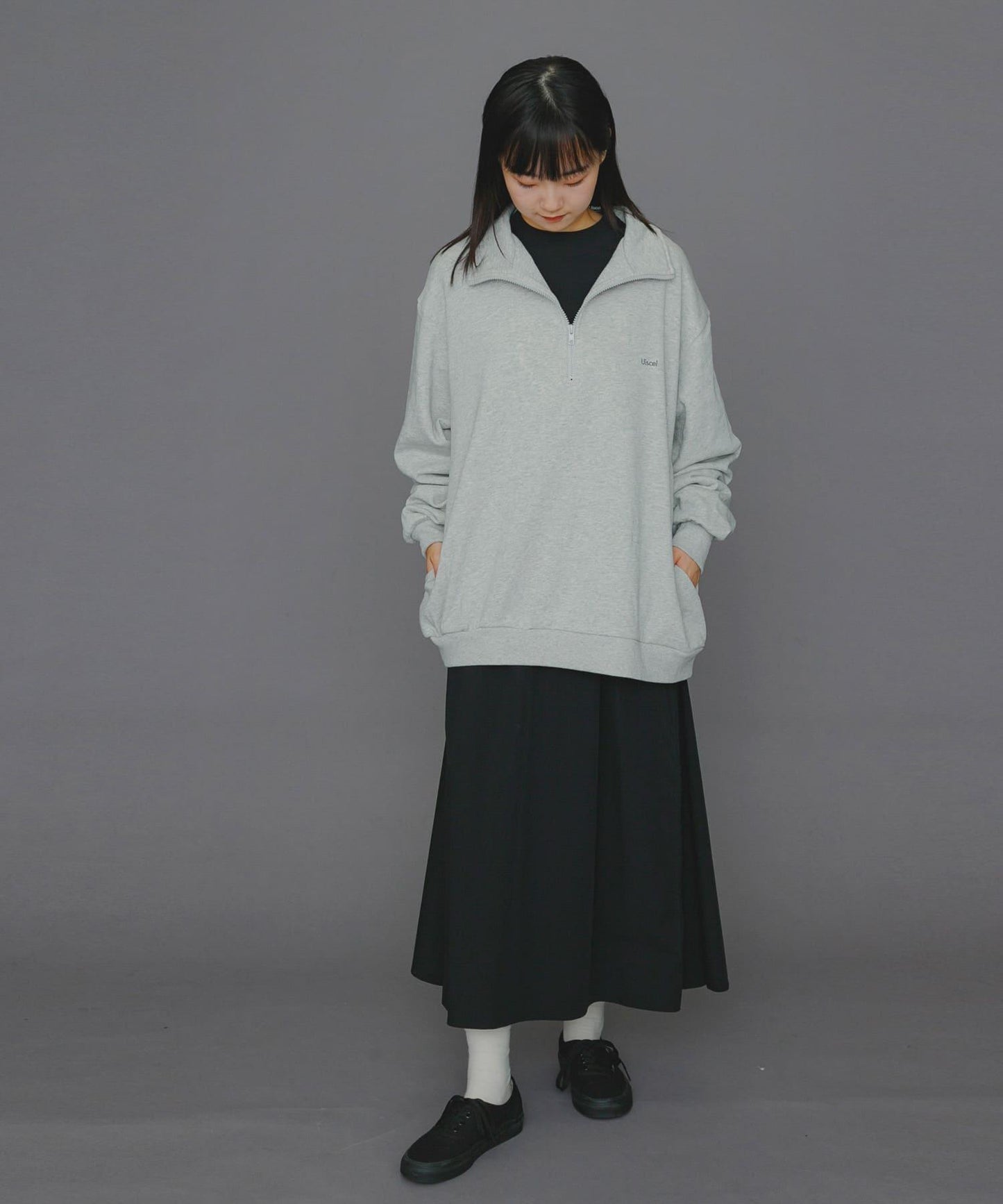 Uiscel 4向彈力帳篷廓形連衣裙