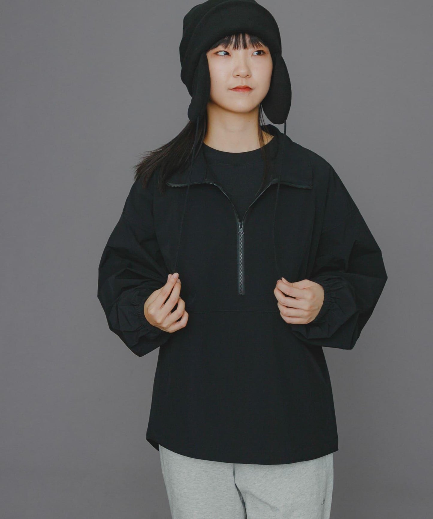 『中性款』Uiscel 4向彈力套頭衫