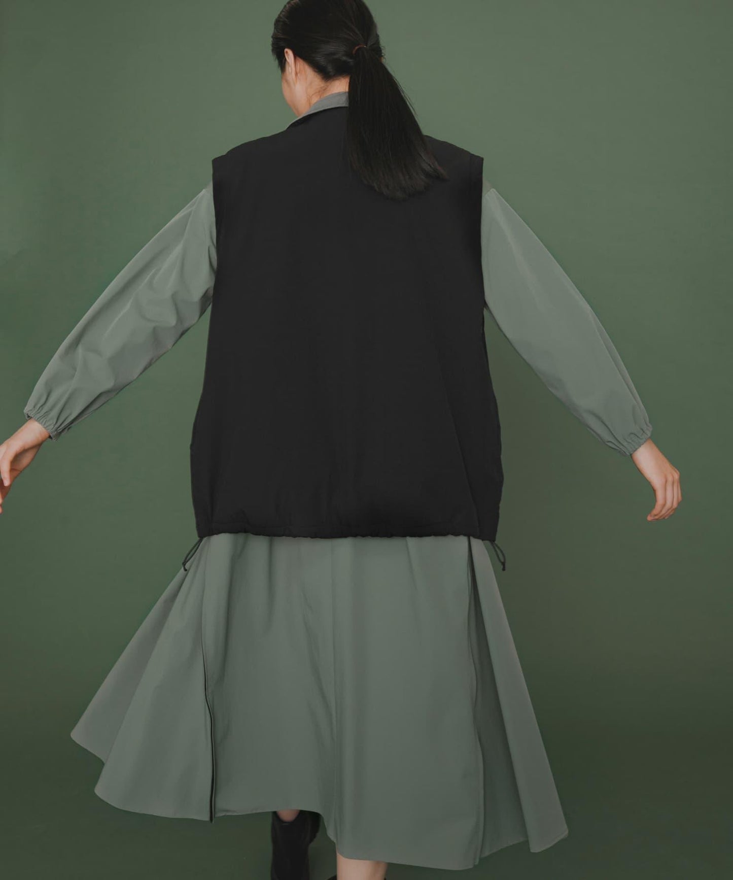 Uiscel 4向彈力帳篷廓形連衣裙