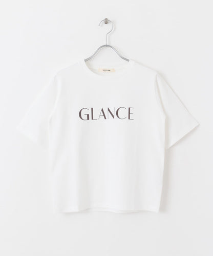 圖案五分袖緊身T恤