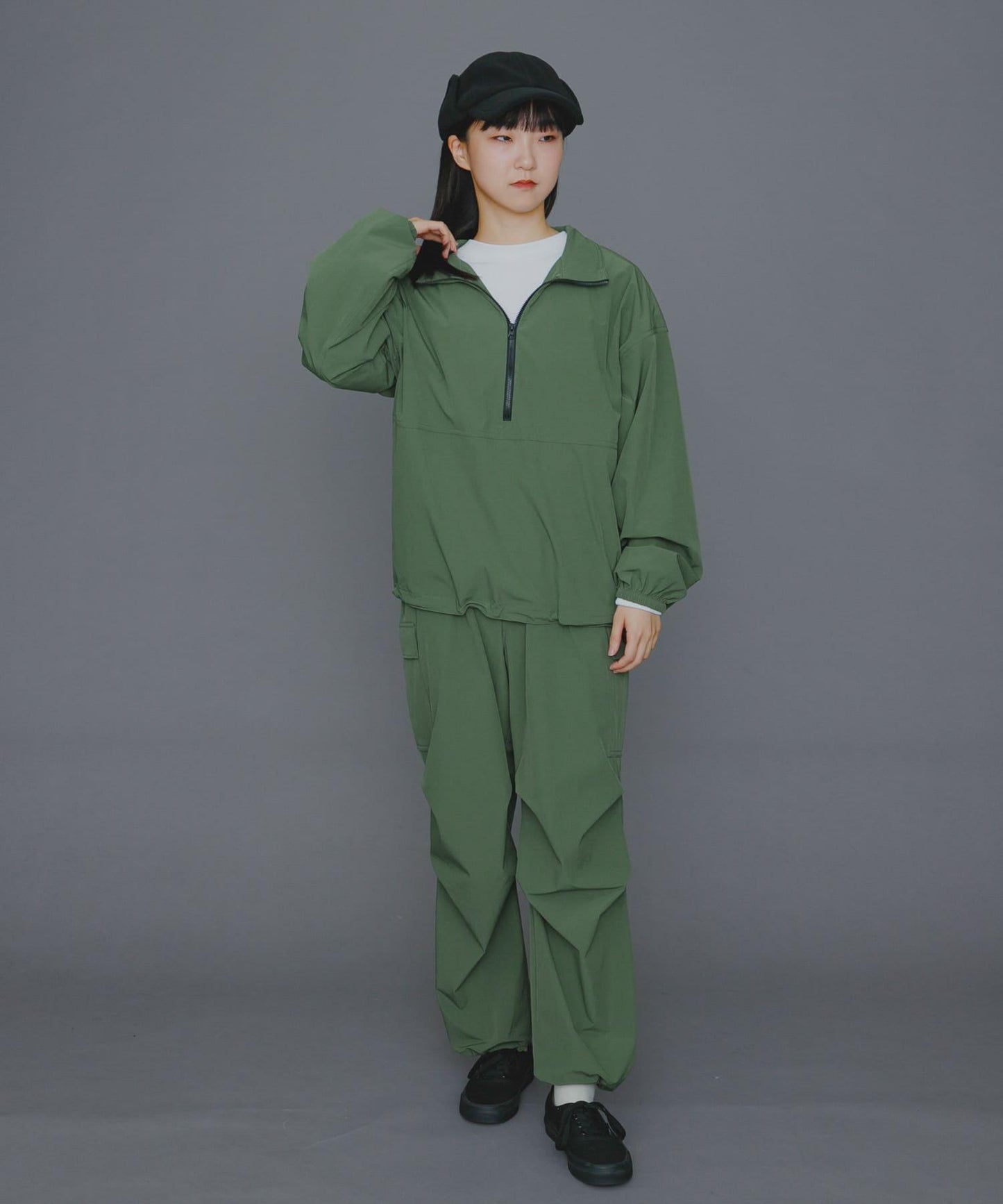 『中性款』Uiscel 4向彈力套頭衫