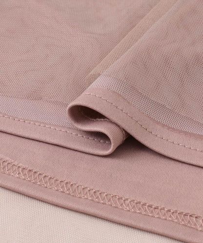 柔軟網紗休閒裙