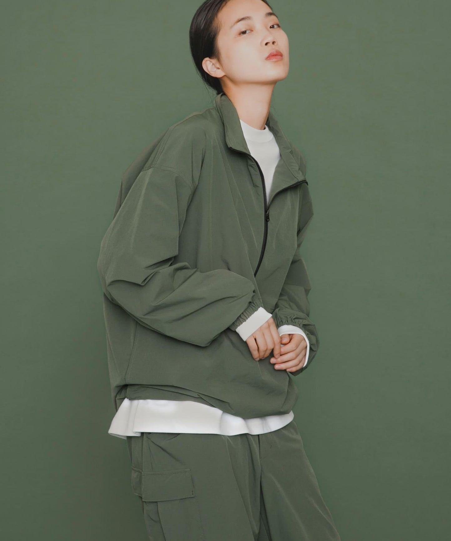 『中性款』Uiscel 4向彈力套頭衫