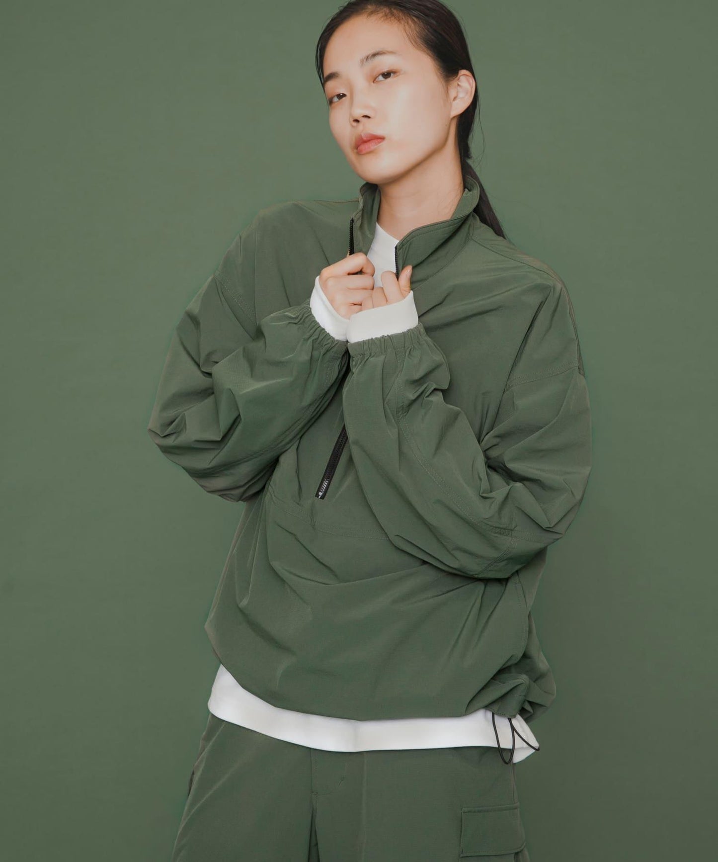 『中性款』Uiscel 4向彈力套頭衫