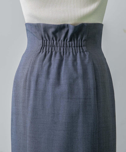 紐扣裝飾半身裙