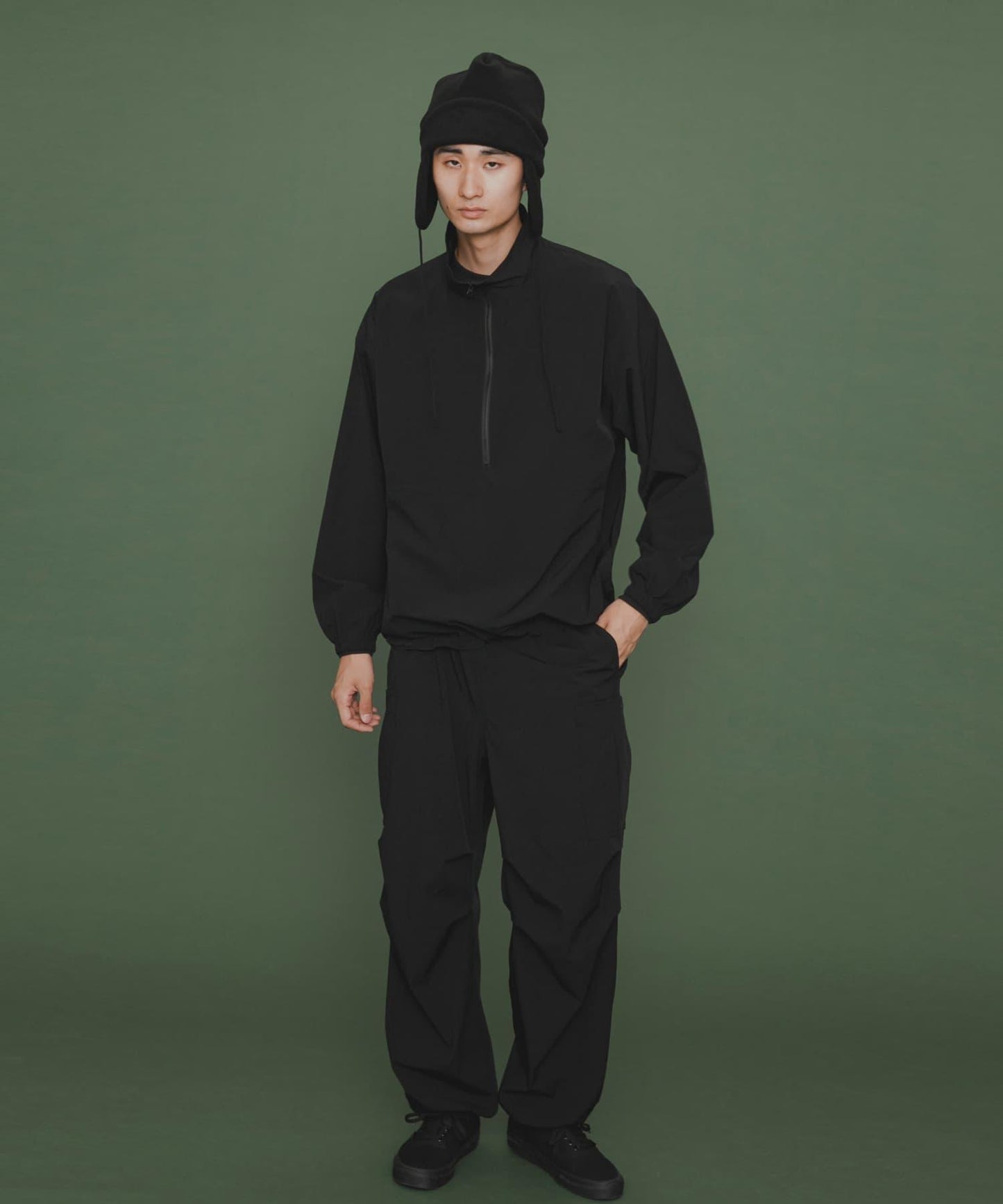 『中性款』Uiscel 4向彈力套頭衫