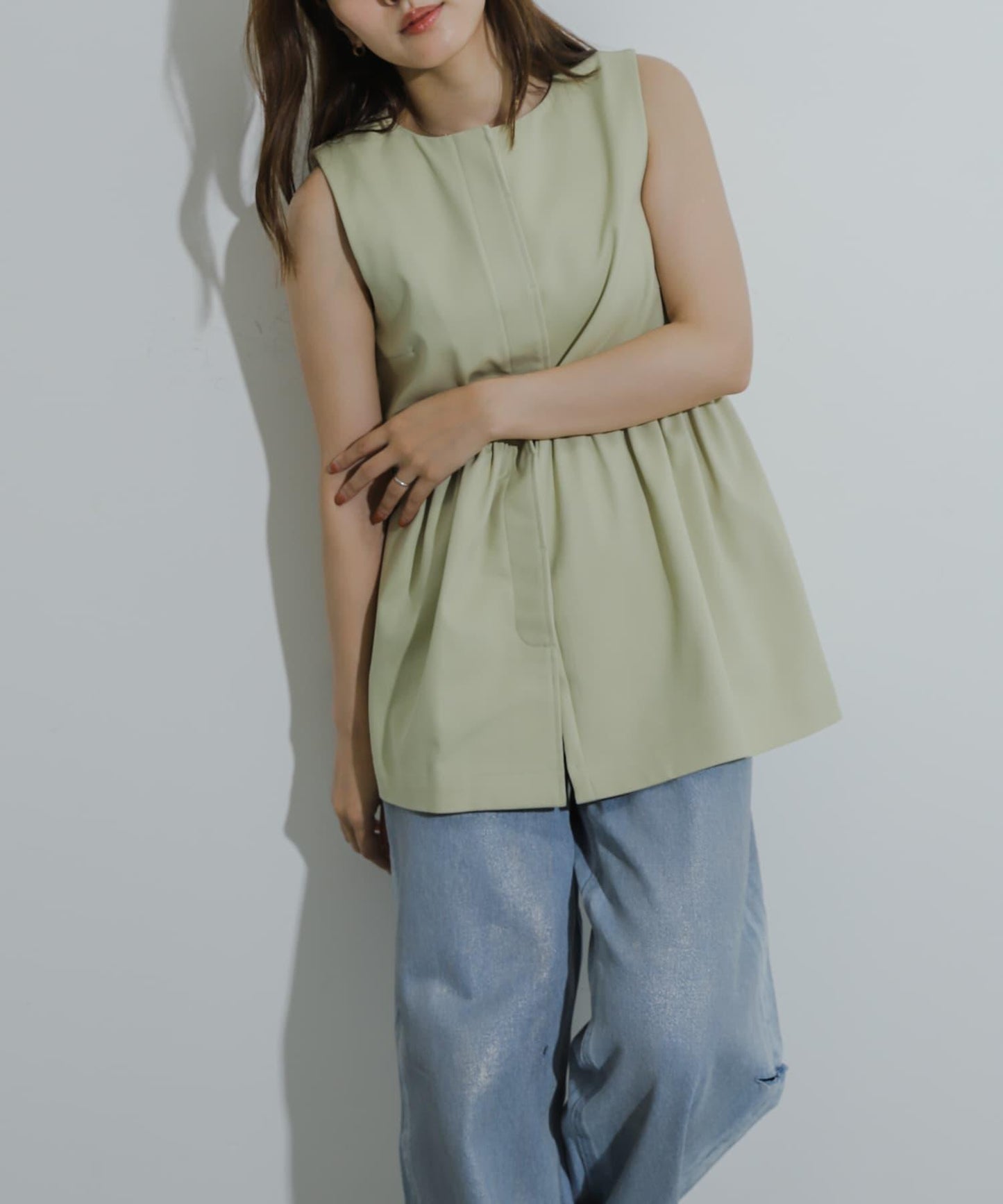 荷葉邊荷葉下襬馬甲