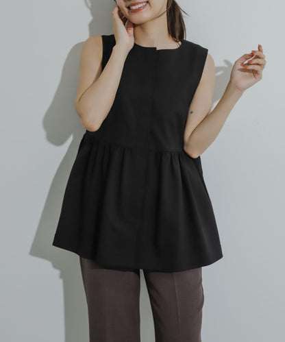 荷葉邊荷葉下襬馬甲