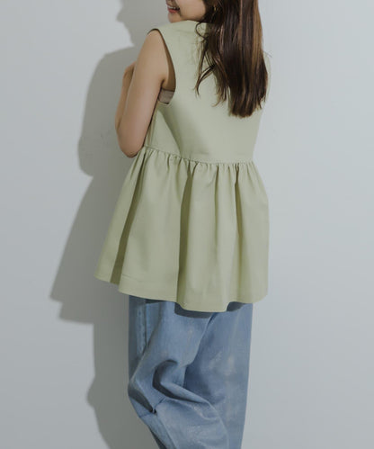 荷葉邊荷葉下襬馬甲