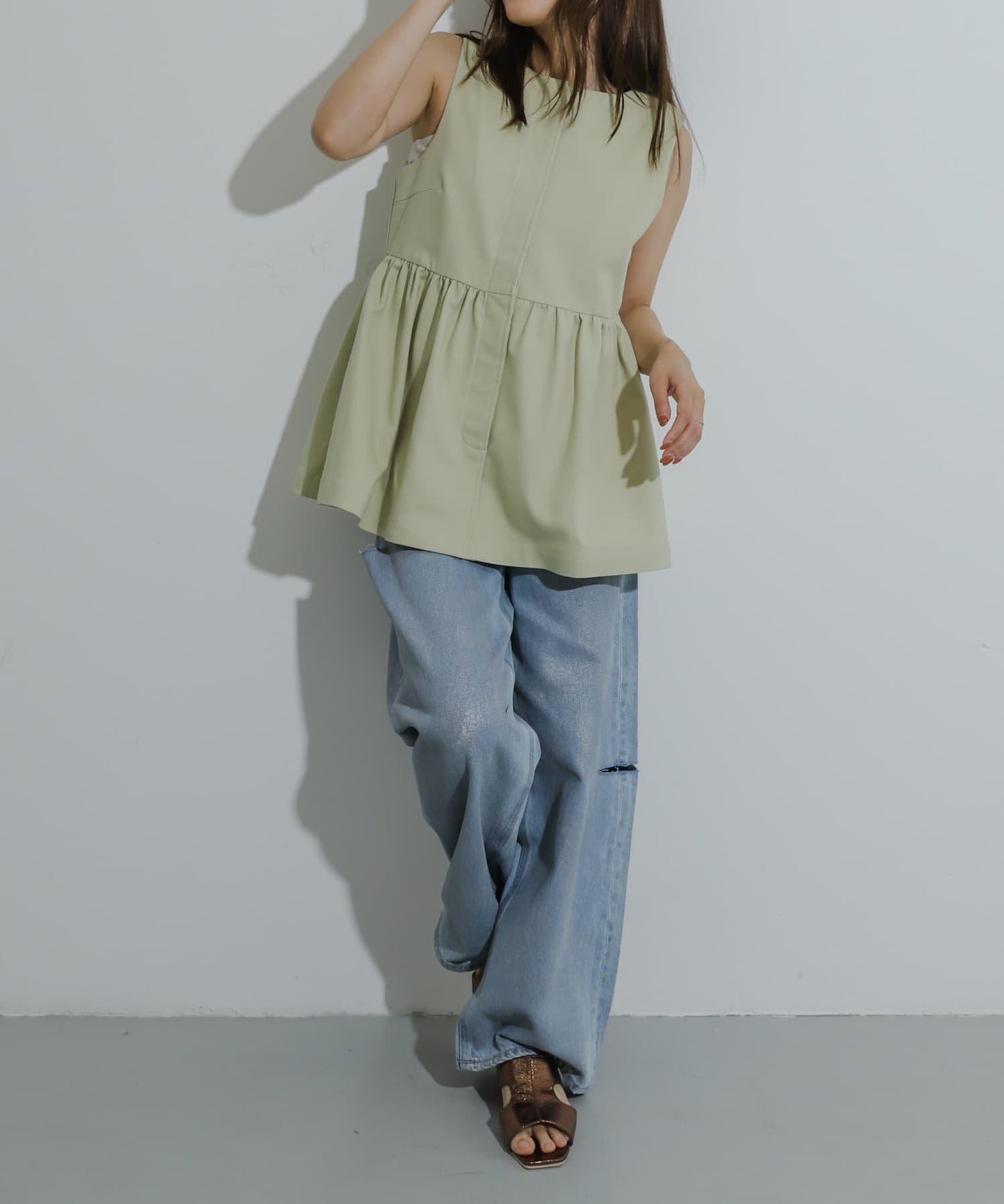 荷葉邊荷葉下襬馬甲