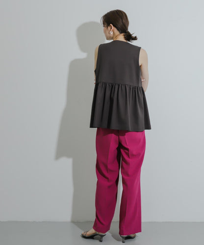 荷葉邊荷葉下襬馬甲