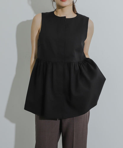 荷葉邊荷葉下襬馬甲