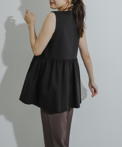 荷葉邊荷葉下襬馬甲