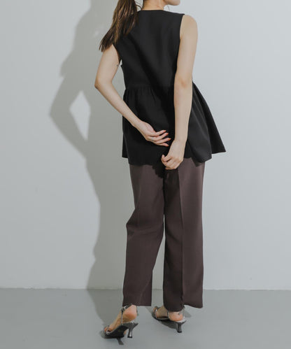 荷葉邊荷葉下襬馬甲