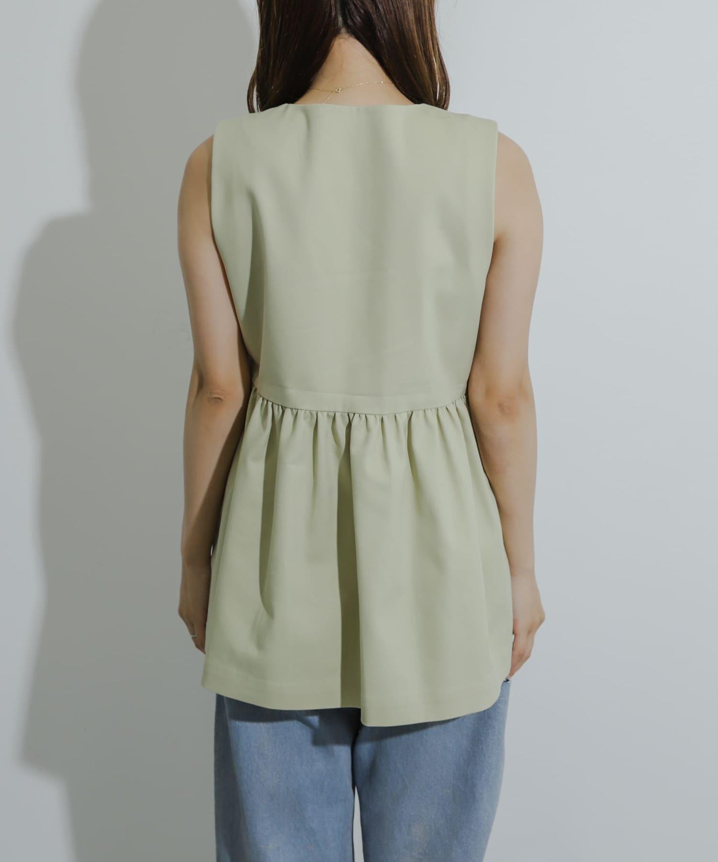 荷葉邊荷葉下襬馬甲