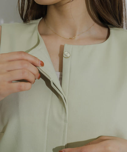 荷葉邊荷葉下襬馬甲