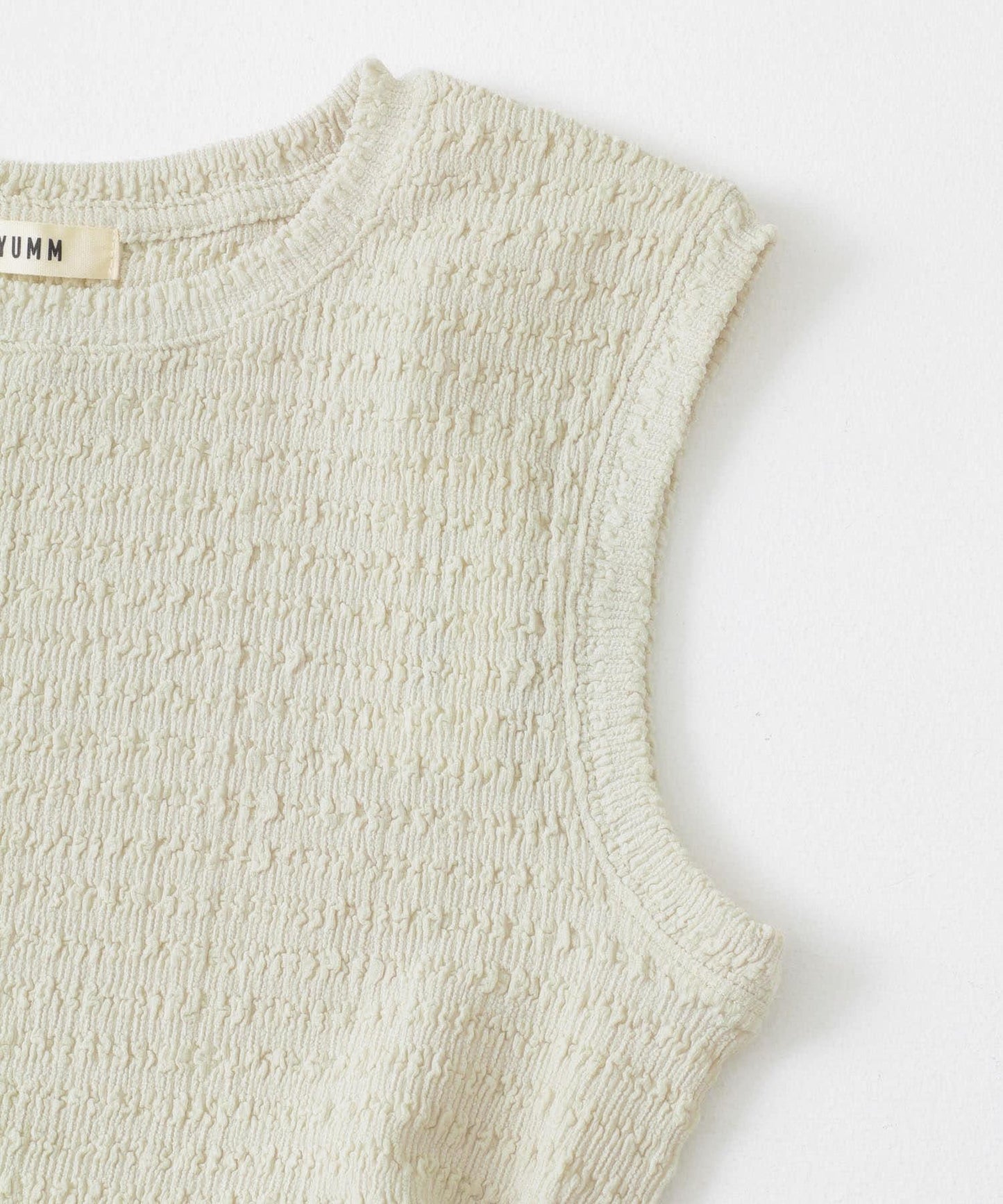 側邊開衩提花連衣裙