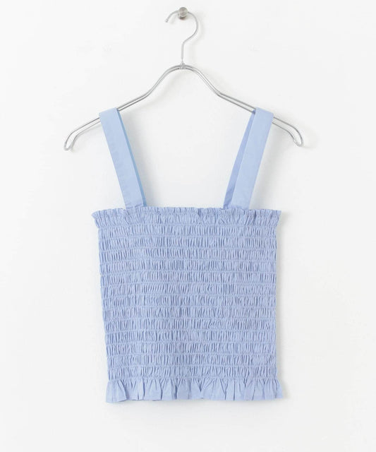 褶皺荷葉邊上衣