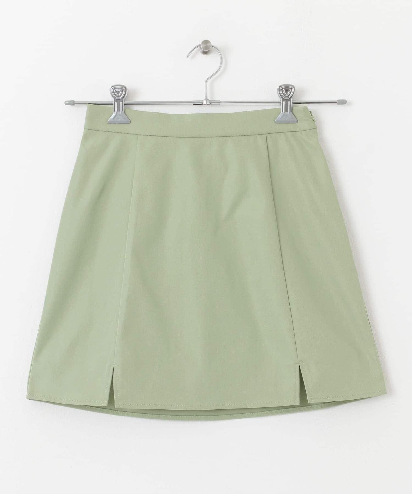 彩色臺形迷你裙