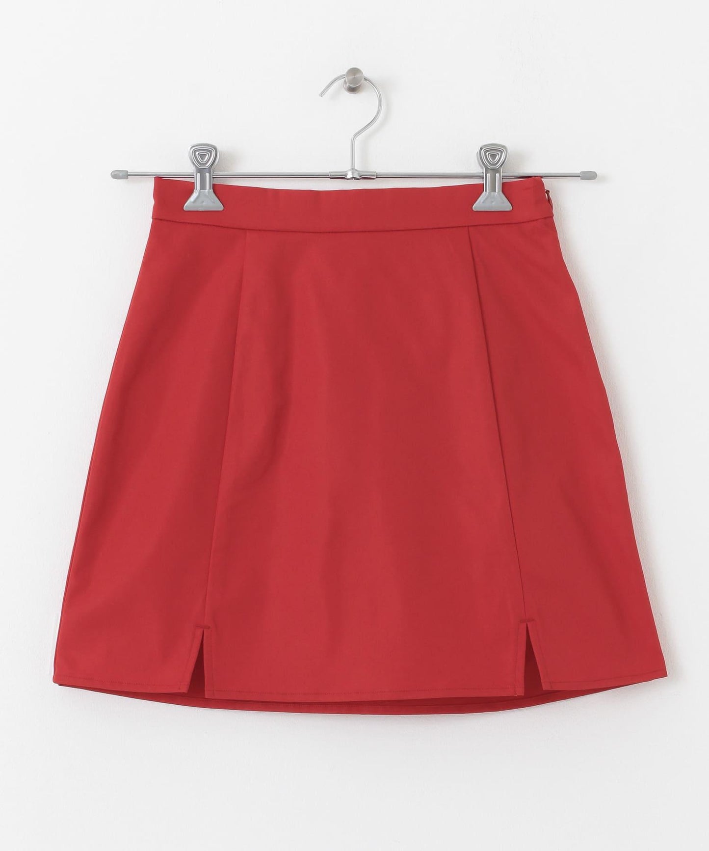 彩色臺形迷你裙