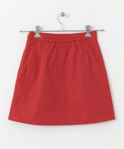 彩色臺形迷你裙