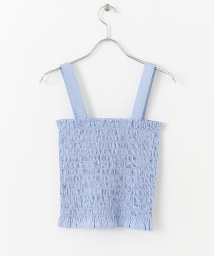 褶皺荷葉邊上衣