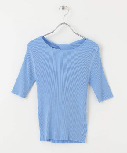 2WAY鏤空針織上衣