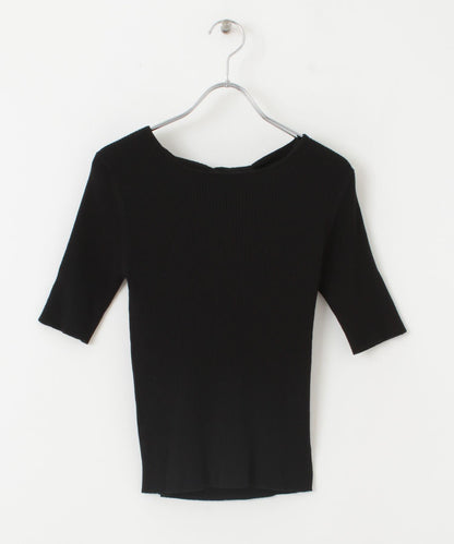 2WAY鏤空針織上衣