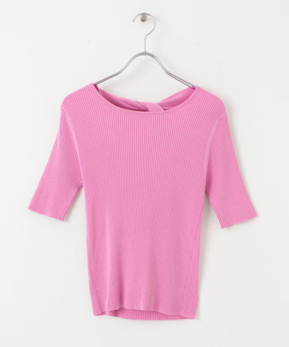 2WAY鏤空針織上衣