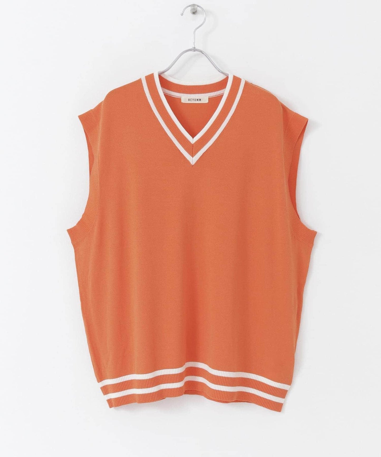 拼色夏季針織背心