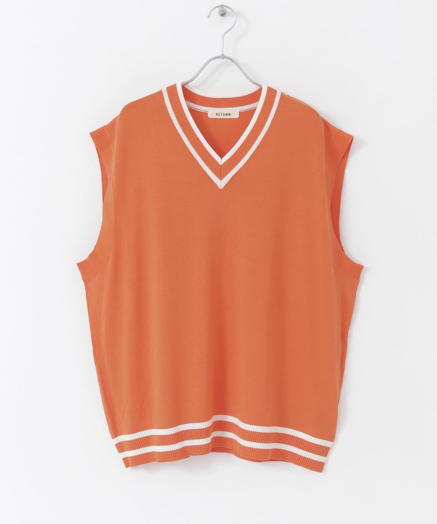 拼色夏季針織背心