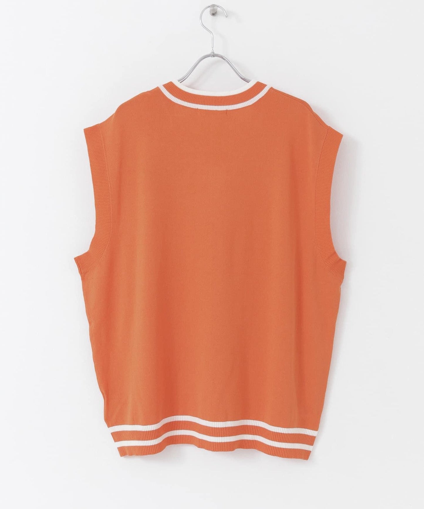 拼色夏季針織背心