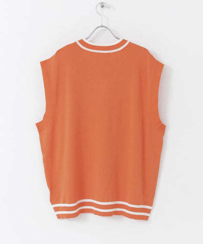 拼色夏季針織背心