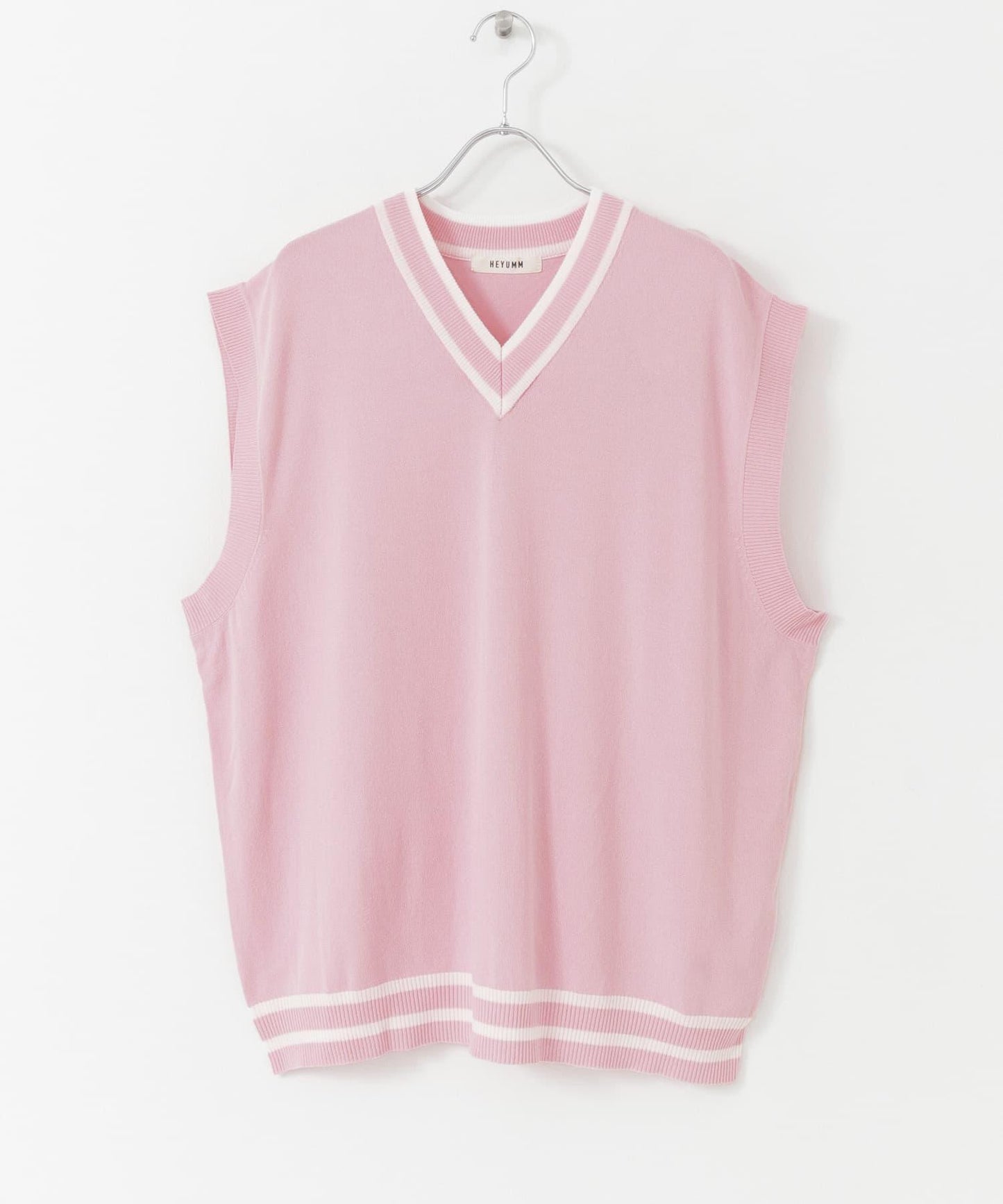 拼色夏季針織背心