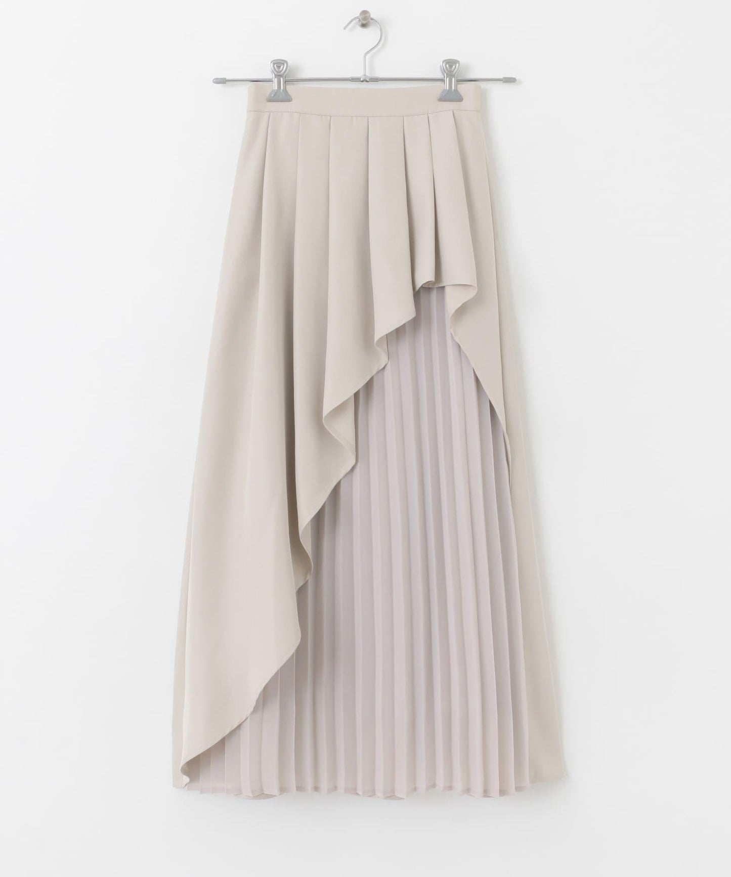 透視褶皺層疊半身裙