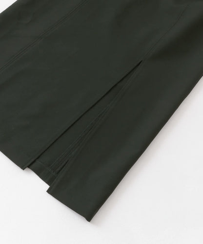 彈力開叉半身裙