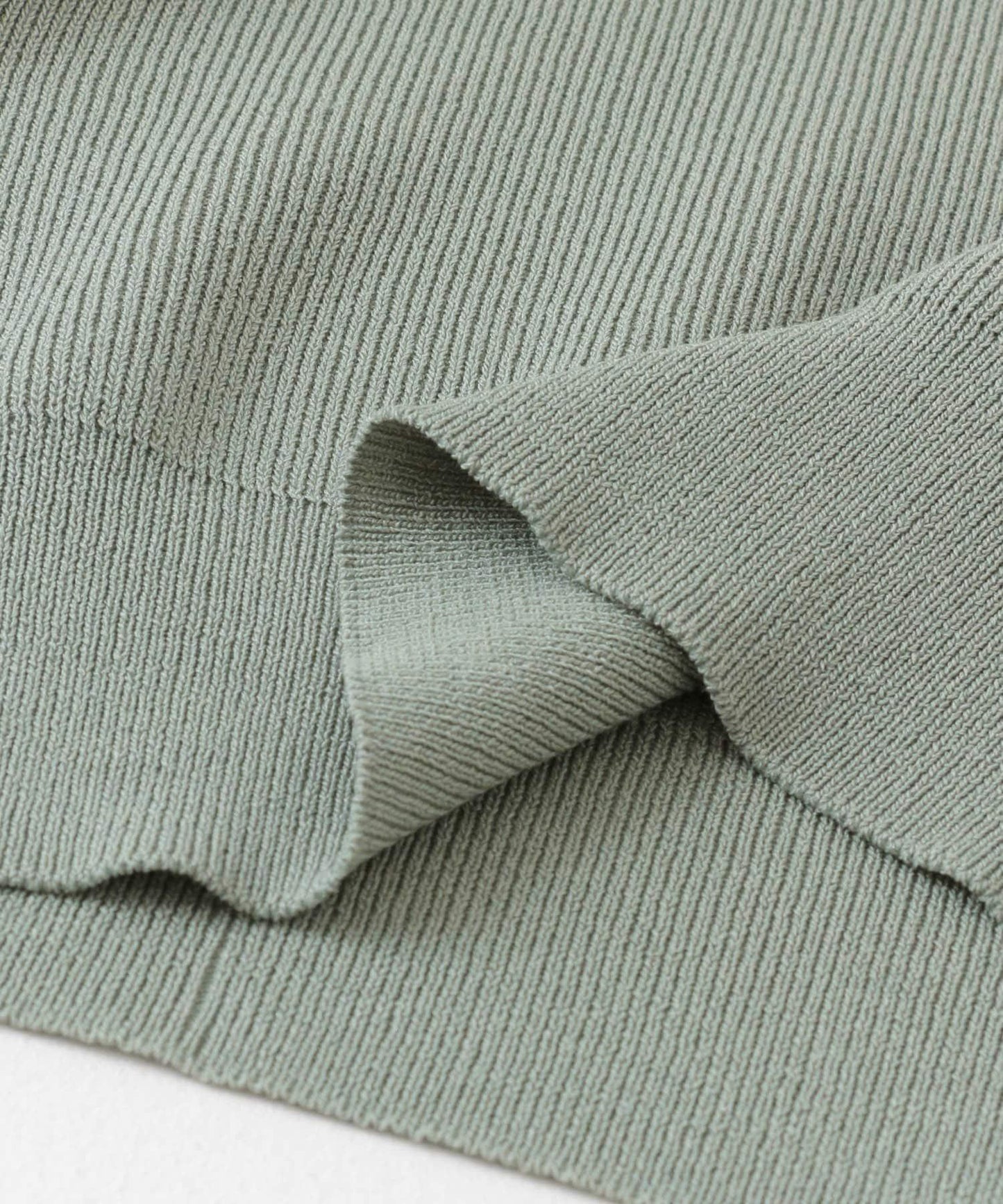 鏤空高領針織衫（五分袖）