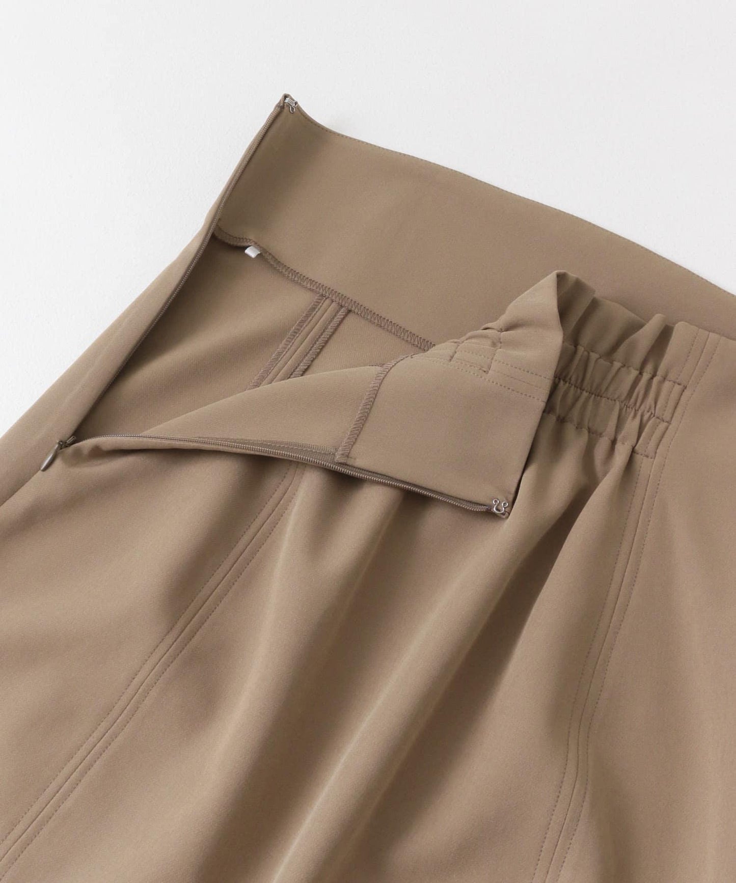 彈力開叉半身裙