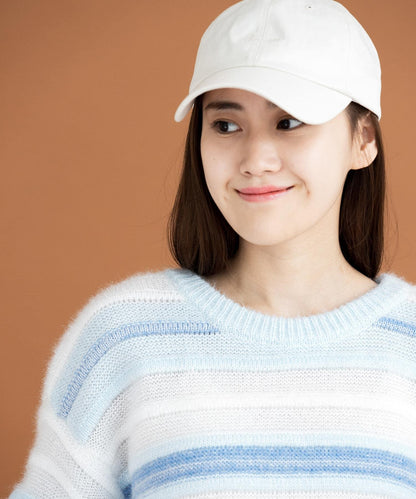 亮片條紋針織上衣