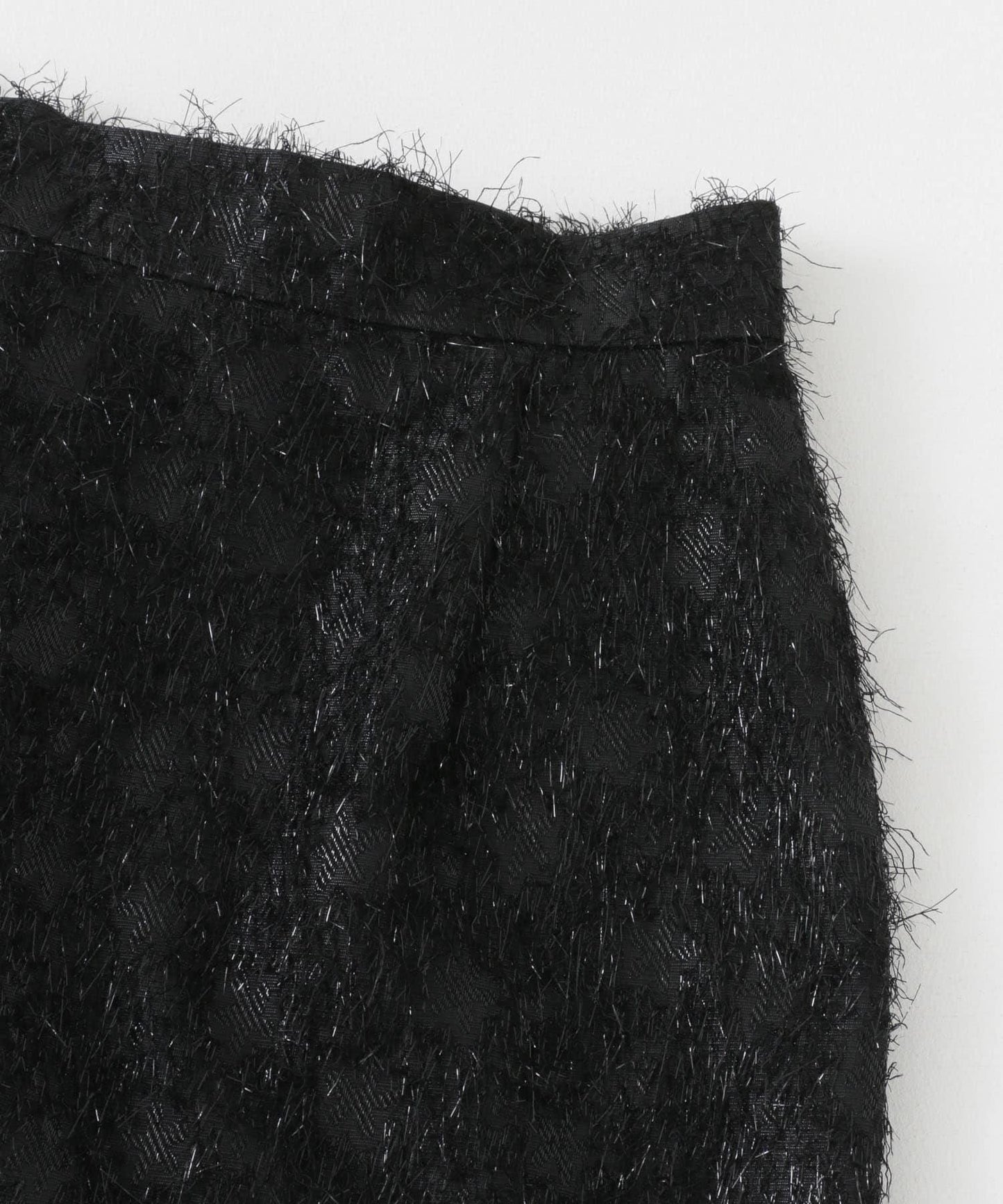 提花流蘇半身裙